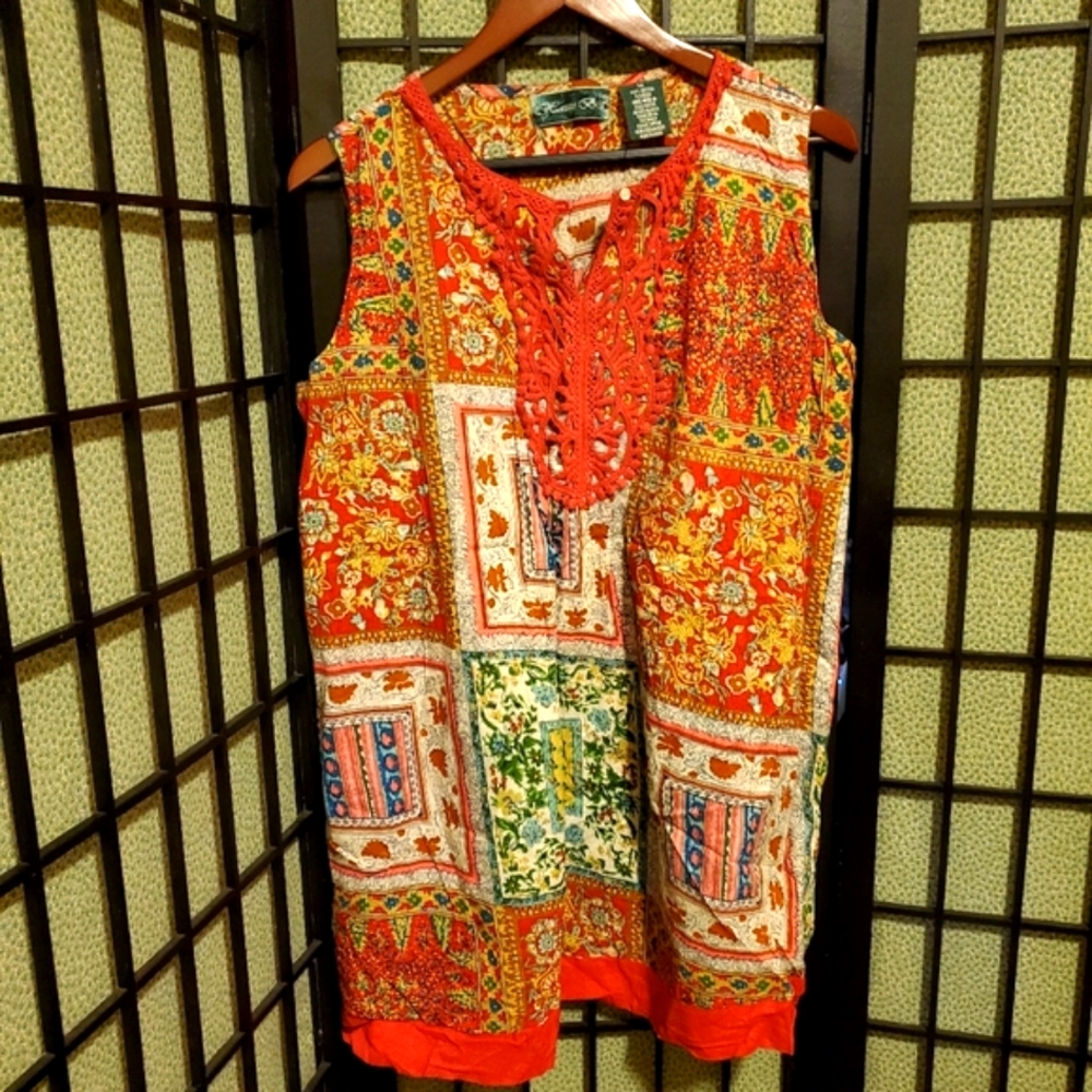 Bohemian Sleeveless Tunic